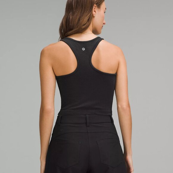 Ebb to Street Cropped Crop Racerback Tank Top - Picture 2 of 5